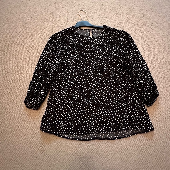 Polka dot cotton blouse from Zara - Picture 4 of 5